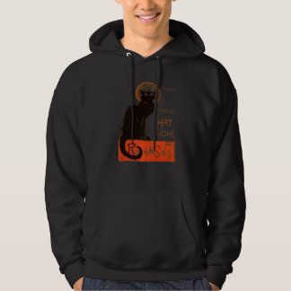 Moletom Turnê Do Gato Preto Paris Vector Envelhecido 2