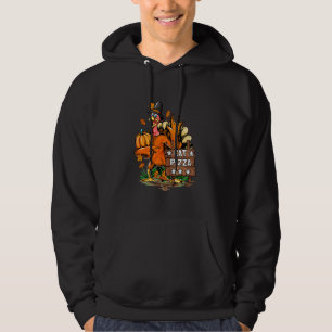 Moletom Turquia Pilgrim Come Pizza Adulto Vegan Kids Thank