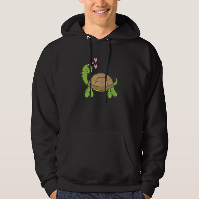Moletom Turtle is in Love Reptile Water (Frente)