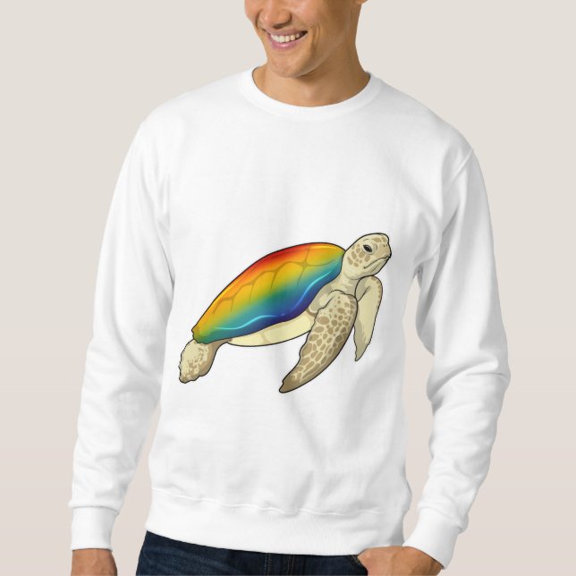Moletom Turtle Rainbow (Frente)