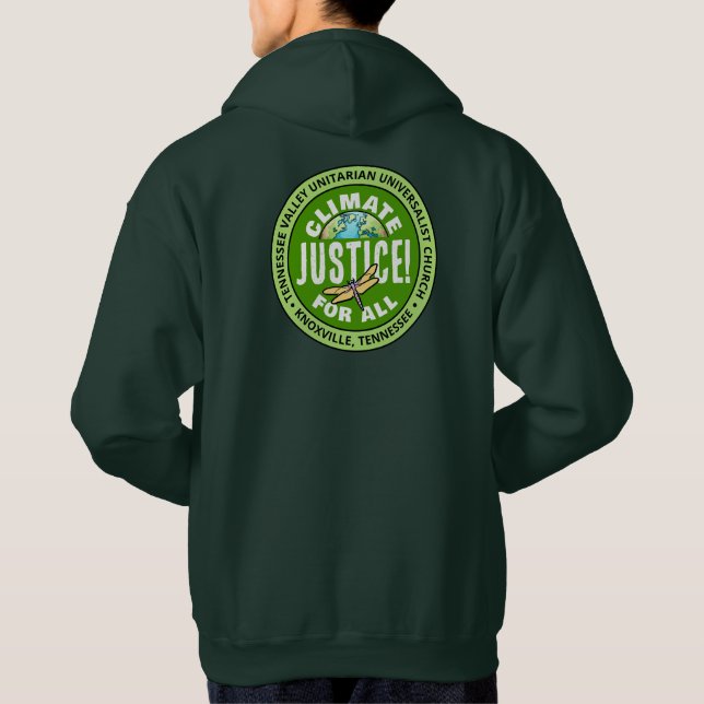 Moletom TVUUC Climate Justice! for ALL T-Shirt (Verso)
