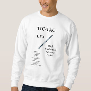 Moletom UAP de OVNI TAC TIC
