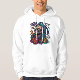 Moletom UGH! Roupas de caveira para trabalhos de casa