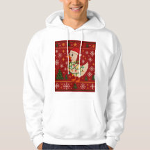 Ugly Christmas Goose Hoodie | Funny Holiday Sweate