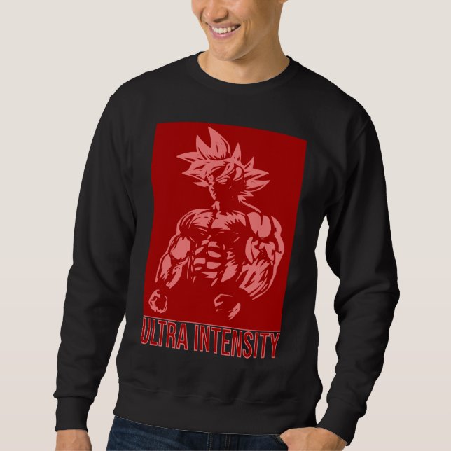 Moletom Ultra Intensity Design Anime Fitness - Gym Focus  (Frente)