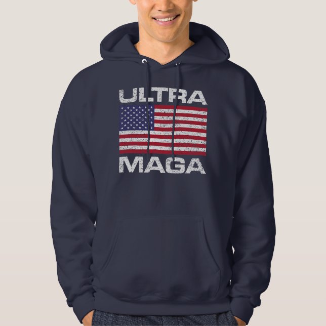 MOLETOM ULTRA MAGA USA AMERICANO FLAG ULTRAMAGA  (Frente)