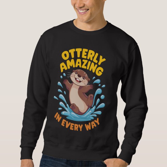 Moletom Um Amante de os animais de Humor de Arremesso de L (Frente)