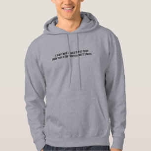 Moletom Um capuz básico masculino