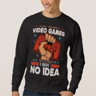 Moletom Um Dia Sem Videos games É Como Jogar Jogador