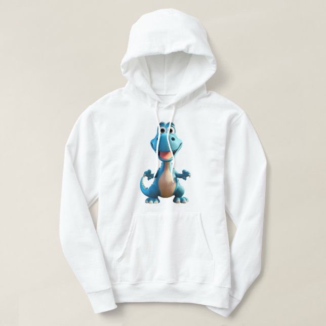 Moletom Um Dinossauro Bonito (Frente do Design)