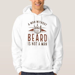 Moletom Um Homem Sem Barba Não É Homem