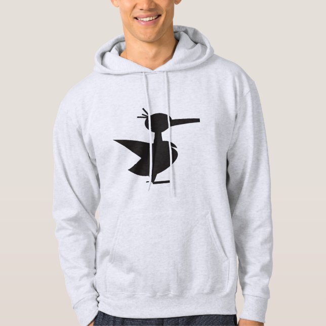Moletom Um Hoodie De Pato Sortudo (Frente)