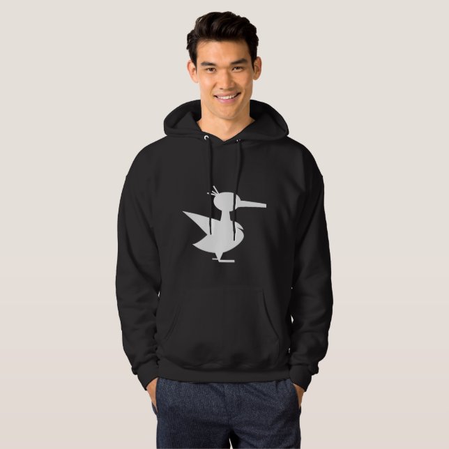 Moletom Um Hoodie De Pato Sortudo (Frente Completa)