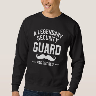 Moletom Um legendário segurança se aposentou oficial 1