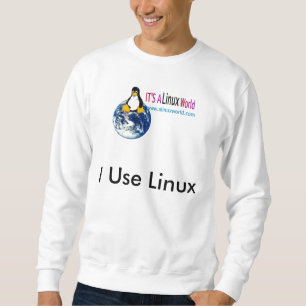 Moletom um mundo linux.
