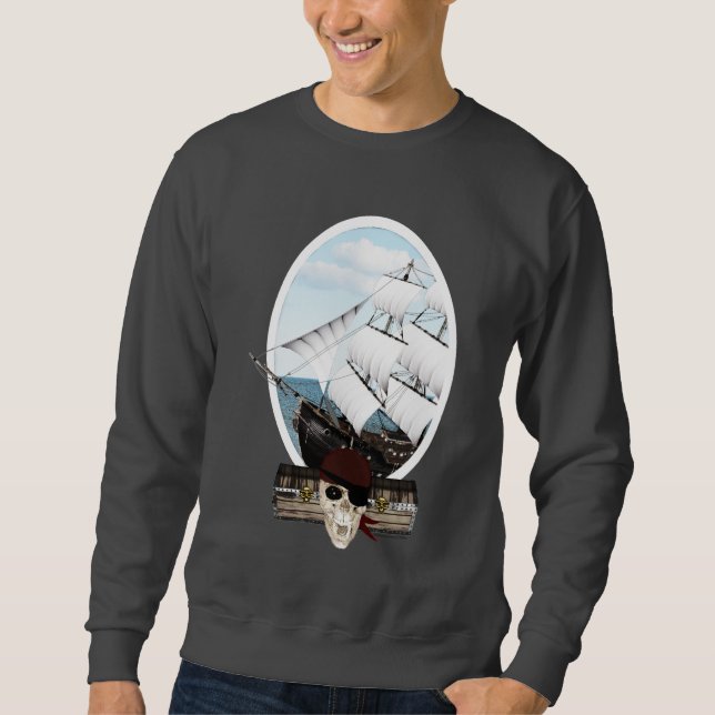 Moletom Um navio pirata (Frente)