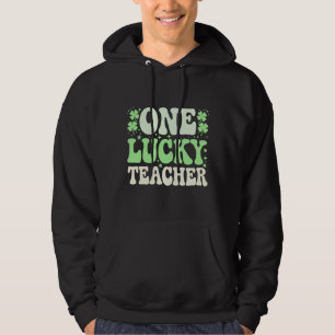 Moletom Um Professor Sortudo Groovy Professor Retro St Pat