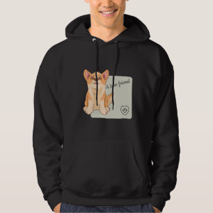 Moletom Um verdadeiro amigo Welsh Corgi