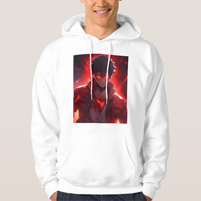 Moletom Uma camisola com uma imagem de Anime. (Frente)