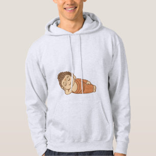 Moletom Uma estátua de Nirvana deitada em um bolso