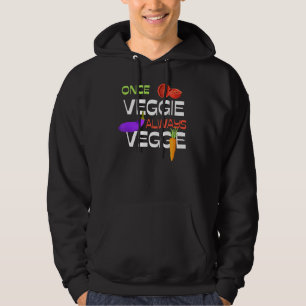 Moletom Uma Vez Veggie Sempre Veggie Vegan Vegetables Vega