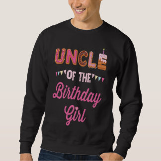 Moletom Uncle of the Birthday Girl T-shirt