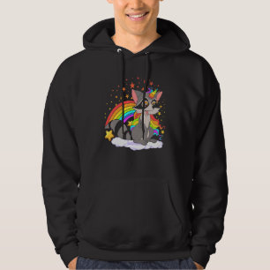 Moletom Unicorn Animal Rainbow Raccoonicorn Trash Panda Ra