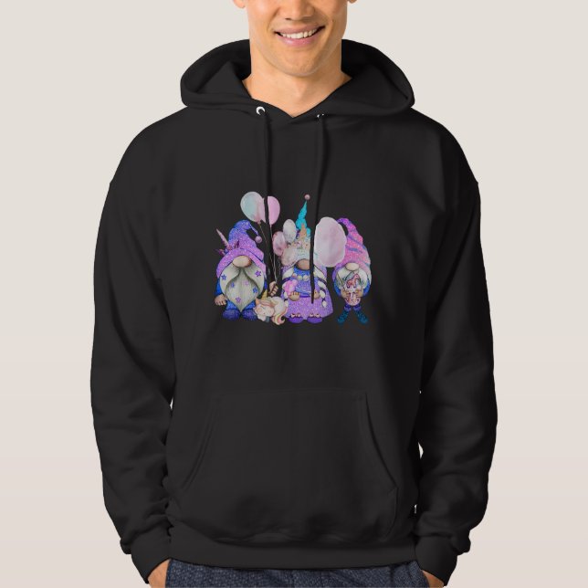 Moletom Unicorn Gnomos Tomte Escandinavo Três Jardins (Frente)