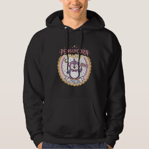 Moletom Unicórnio Penguicorn Festa POD Pronto Zazzle Desig