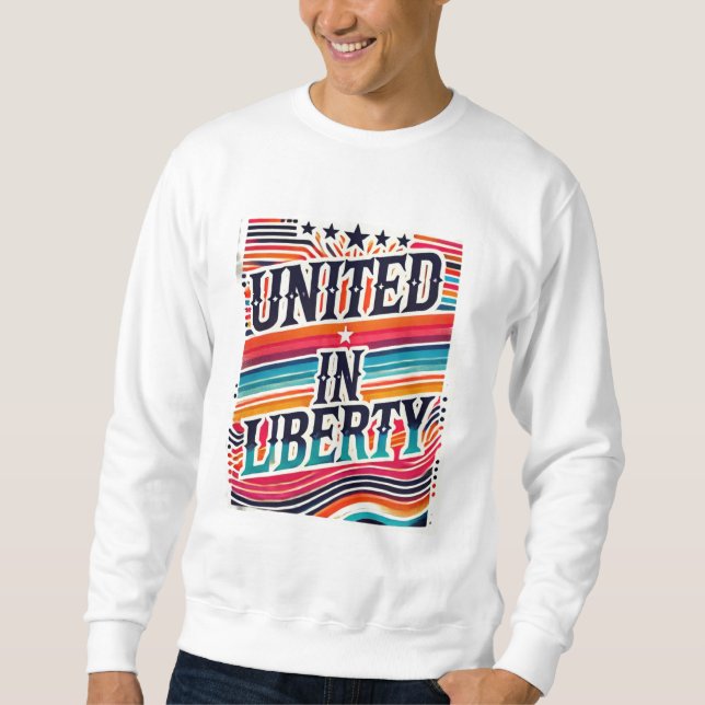 Moletom Unidos em Liberdade (Frente)