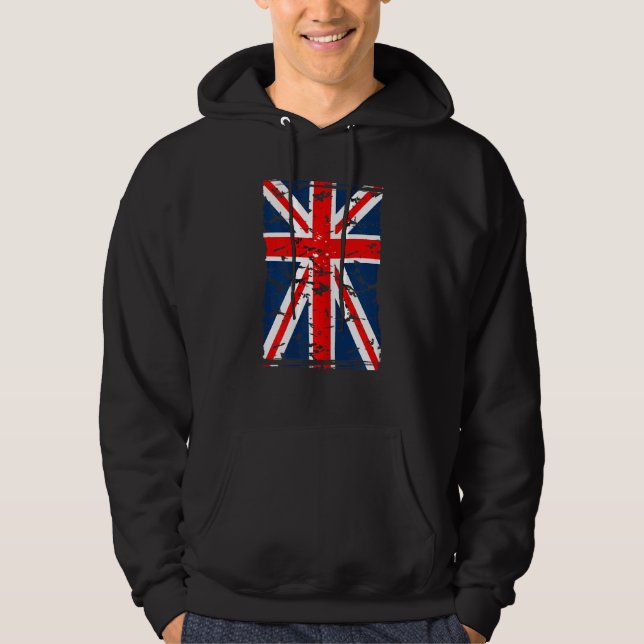 Moletom Union Jack Flag Uk Reino Unido Excelente Grã-Breta (Frente)