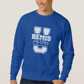 Moletom Unisex Blue "Bemis U." Camisola - Cores Escuras