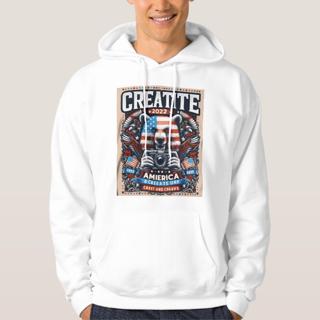 Moletom United States Trendy Hoodie – Premium Streetwear  (Frente)