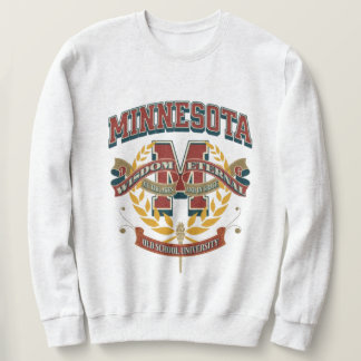 Moletom University of Minnesota state vintage