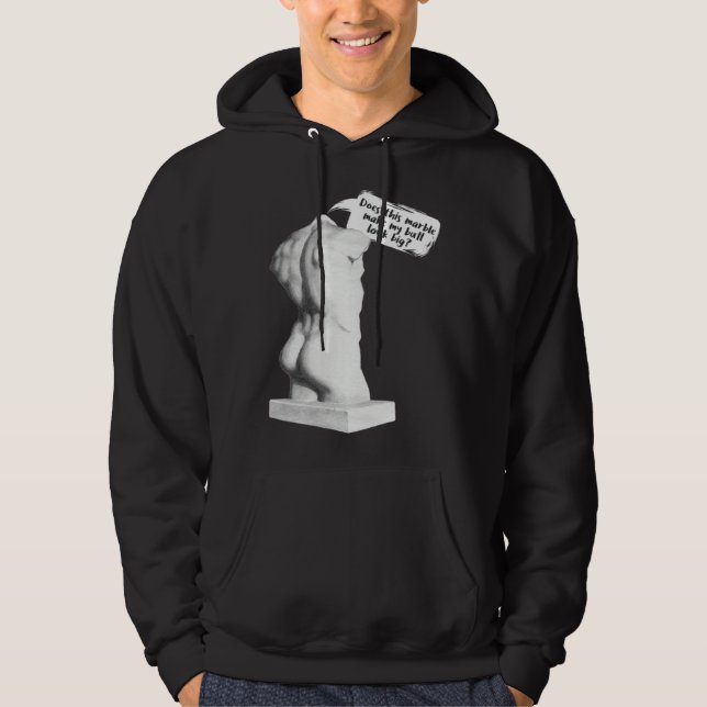 Moletom Unusual  Workout with Classic Marble Statue (Frente)