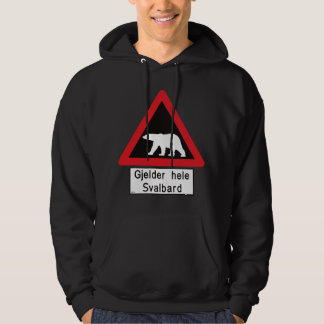 Moletom Ursa polar de Svalbard Sinal se aplica a toda a No