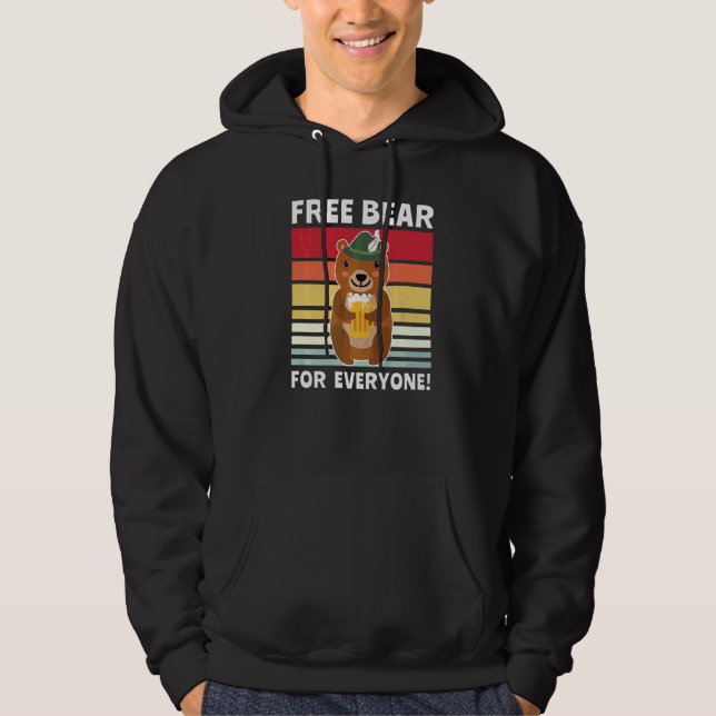 Moletom Urso Beber Cerveja Beber Beber Cerveja Beber  (Frente)