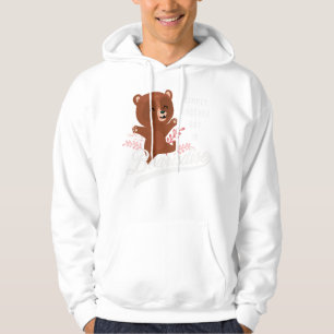 Moletom Urso Bonito Simplesmente Outro Dia em Bearadise Pu