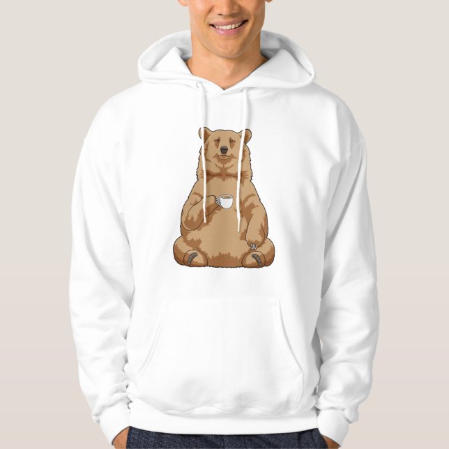 Moletom Urso com xícara de café (Frente)