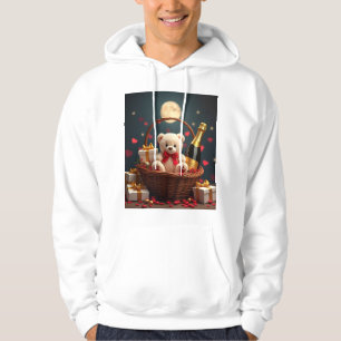 Moletom Urso de Pelúcia & Delícia de Champanhe