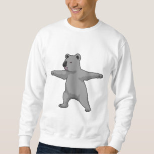 Moletom Urso Koala na Malhação Yoga