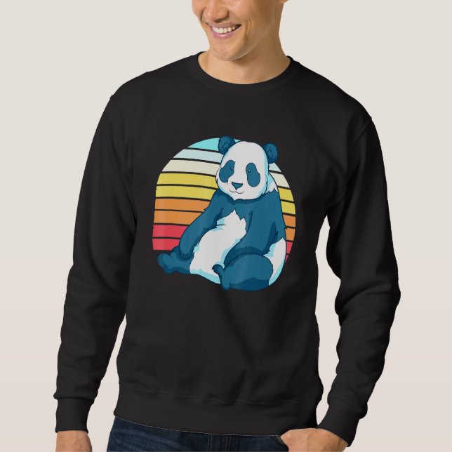 Moletom Urso Panda Retro (Frente)