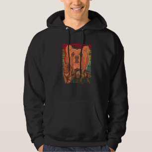 Moletom Urso-Retro Animal Da Floresta Castanha