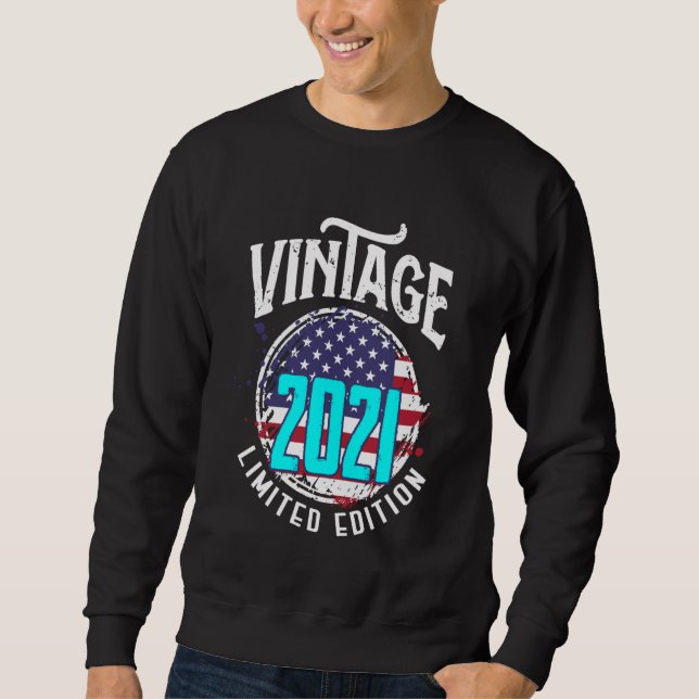 Moletom US American Flag Limited Edition Vintage 2021 (Frente)