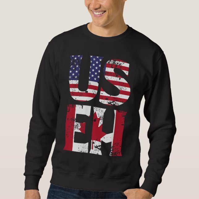Moletom US EH American Canadian Funny Memote Cotação (Frente)