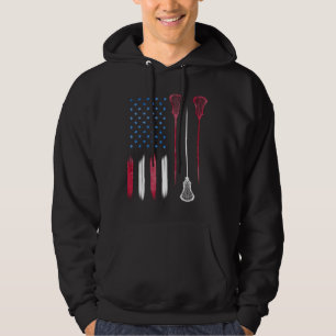 Moletom US Flag Color LAX USA Lacrosse
