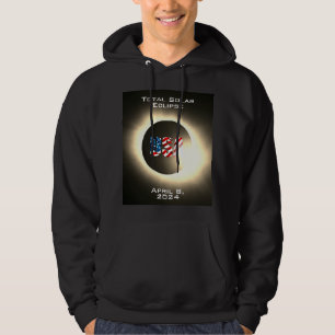 Moletom US FLAG Elipse solar total, 8 de abril de 2024