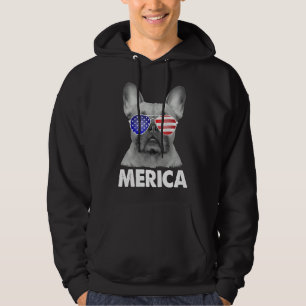 Moletom Us Patriotic Merica French Bulldog Dog
