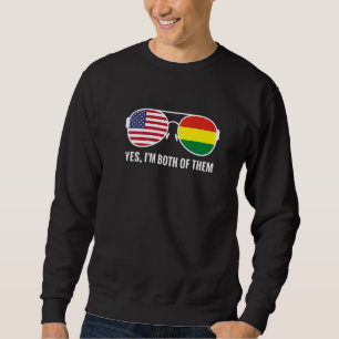 Moletom Usa Bolívia Sinalizador sunvidros bolivianos