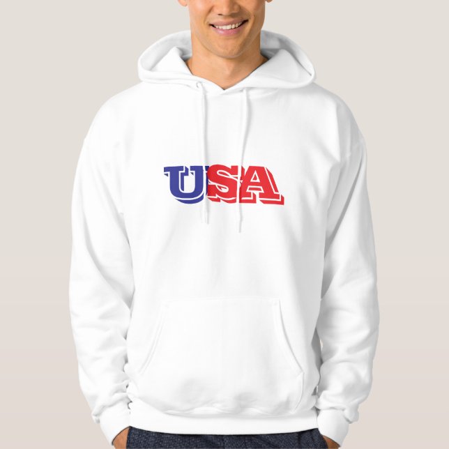 MOLETOM USA HOODIE T (Frente)